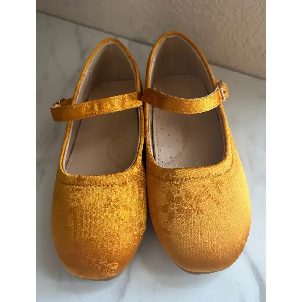 UNBRANDED | Kid's Children's Girl's Orange Shoes | 9